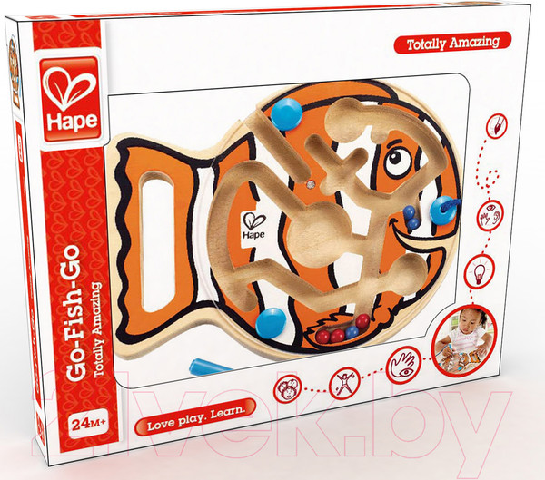 Изображение товара Развивающая игрушка Hape Лабиринт Рыба / E1700-HP