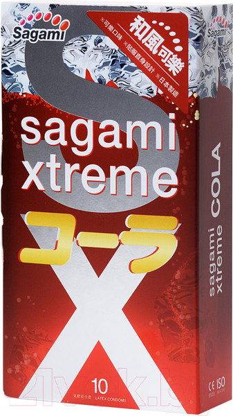 Изображение товара Презервативы Sagami Xtreme Cola №10 / 729/1