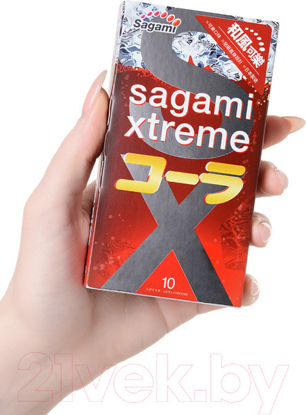 Изображение товара Презервативы Sagami Xtreme Cola №10 / 729/1