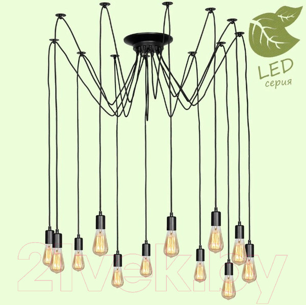 Изображение товара Люстра Lussole LGO Shirley GRLSP-8174