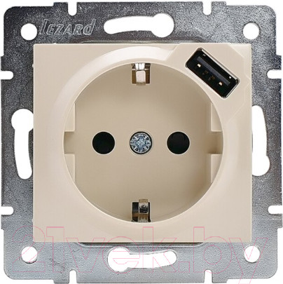Изображение товара Розетка Lezard Karina 707-0388-181
