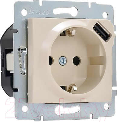 Изображение товара Розетка Lezard Karina 707-0388-181