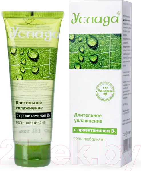 Изображение товара Лубрикант-гель Bioritm Услада с провитамином B5 / 10005 (120г)