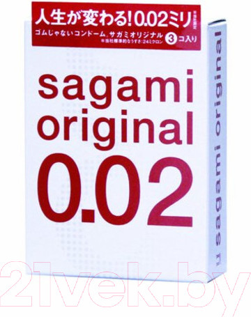 Изображение товара Презервативы Sagami Original 0.02 №3 / 709