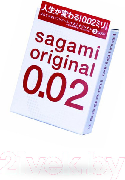 Изображение товара Презервативы Sagami Original 0.02 №3 / 709