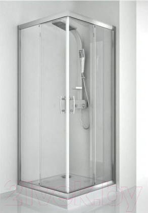 Изображение товара Душевой уголок Aquanet Alfa Cube 100x100 / NAA1142 (прозрачное стекло)