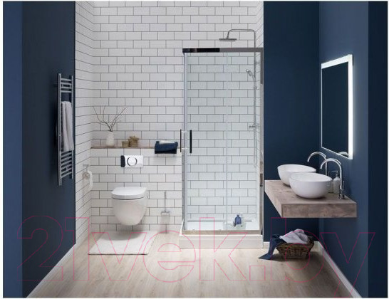 Изображение товара Душевой уголок Aquanet Delta Cube 100x100 / NPE1142