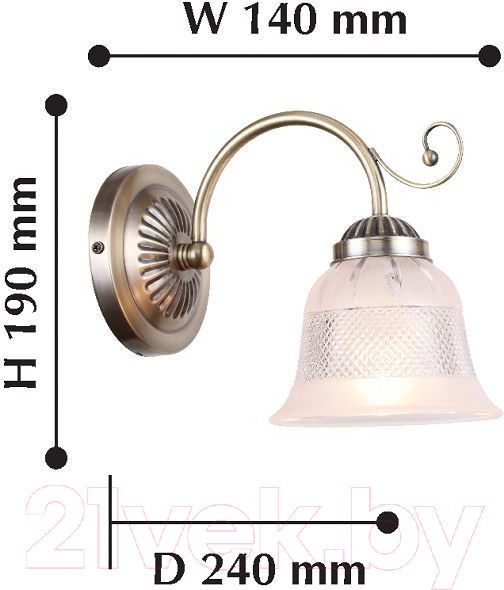 Изображение товара Бра F-Promo F-promo Vetus 2194-1W