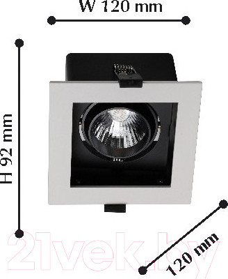 Изображение товара Точечный светильник FAVOURITE Flashled 1988-1C