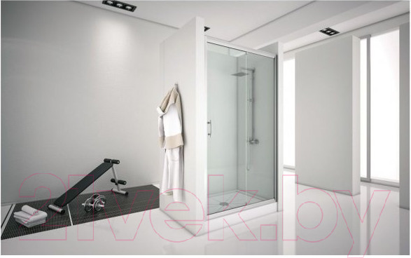 Изображение товара Душевая дверь Aquanet Alfa 150 / NAA6121 (прозрачное стекло)