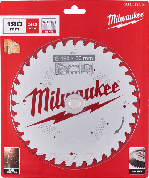Изображение товара Пильный диск Milwaukee 4932471301