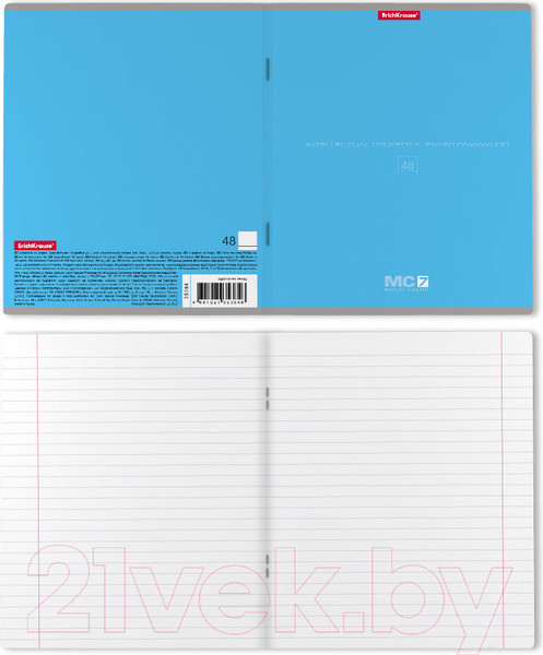 Изображение товара Тетрадь Erich Krause Классика MC-7 / 47513 (48л, линейка)