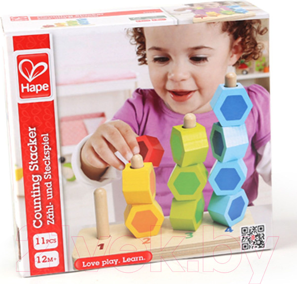 Изображение товара Сортер Hape Цветные соты / E0504-HP