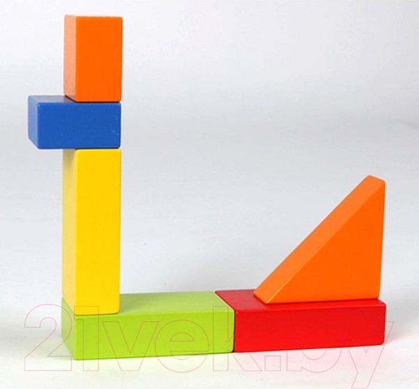 Изображение товара Игрушка-каталка Hape Ходунок с конструктором / E0371-HP