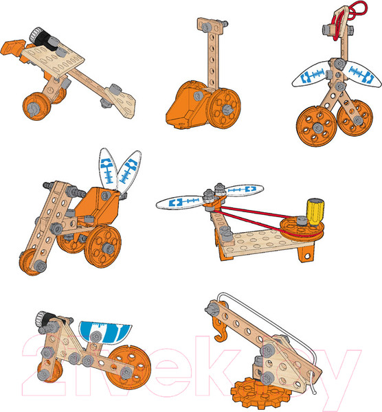 Изображение товара Конструктор Hape Делюкс комплект / E3032-HP (57эл)