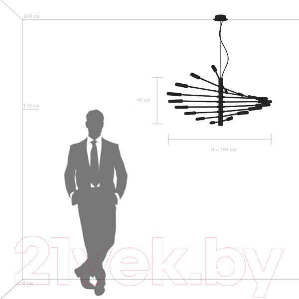 Изображение товара Люстра Lightstar Ragno 733187