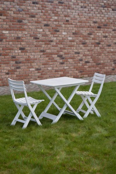 Изображение товара Комплект садовой мебели Ipae Progarden Camping Set SET018BI (белый)