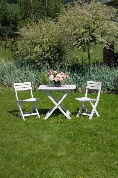 Изображение товара Комплект садовой мебели Ipae Progarden Camping Set SET018BI (белый)