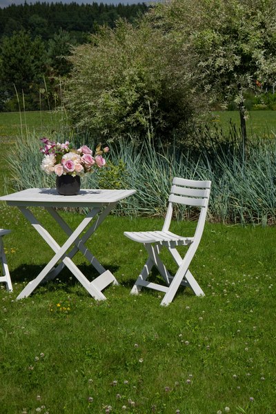 Изображение товара Комплект садовой мебели Ipae Progarden Camping Set SET018BI (белый)
