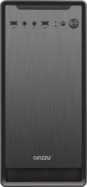 Изображение товара Корпус для компьютера Ginzzu B180 (черный)