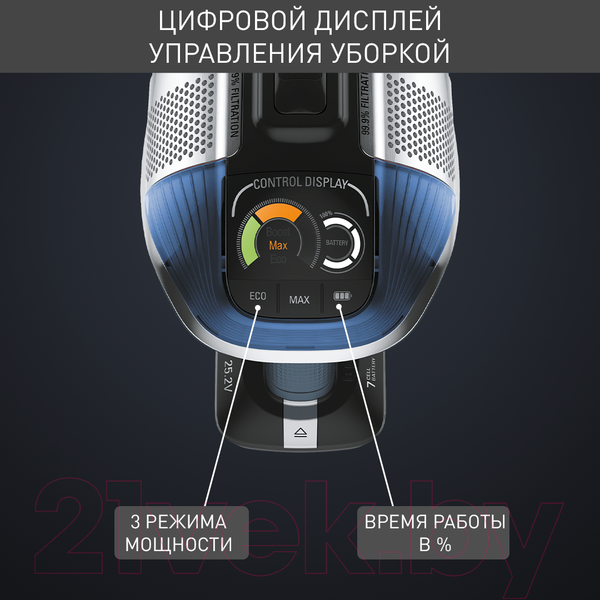 Изображение товара Вертикальный пылесос Tefal TY9890WO