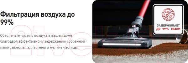 Изображение товара Вертикальный пылесос Tefal TY9679WO