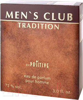 Изображение товара Парфюмерная вода Positive Parfum Men's Club Tradition (90мл)