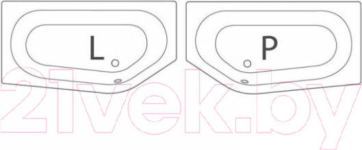 Изображение товара Ванна акриловая Roth Activa Neo 170 R / 9890000