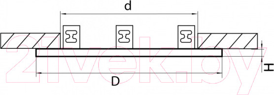 Изображение товара Комплект точечных светильников Lightstar Intero 16 / i639070707