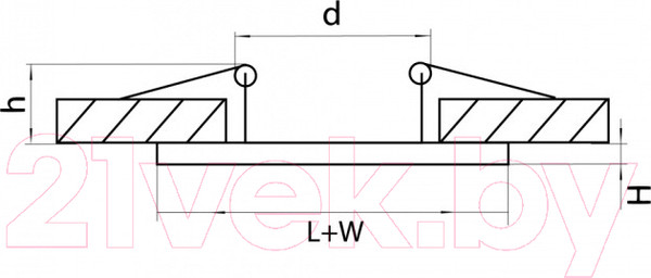 Изображение товара Точечный светильник Lightstar Domino D51706