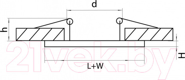 Изображение товара Точечный светильник Lightstar Domino D51707