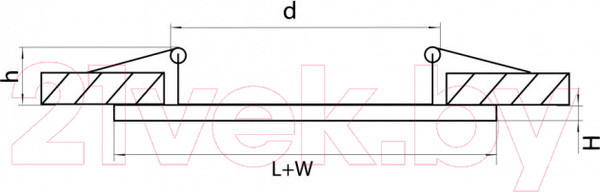 Изображение товара Комплект точечных светильников Lightstar Domino D5260606