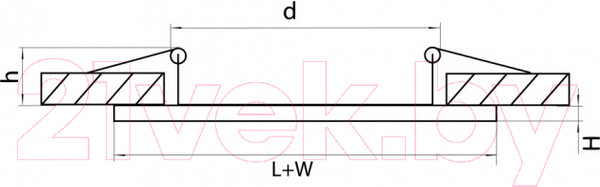 Изображение товара Комплект точечных светильников Lightstar Domino D5260707