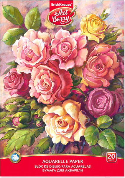 Изображение товара Альбом для рисования Erich Krause ArtBerry Розы / 45439