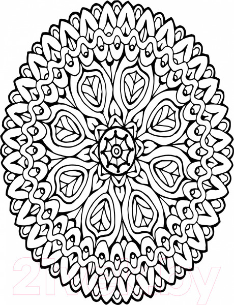 Изображение товара Раскраска-антистресс Эксмо Альбом целительных аффирмаций для раскрашивания и отдыха (Хей Л.)