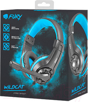 Изображение товара Наушники-гарнитура Fury Wildcat NFU-0862