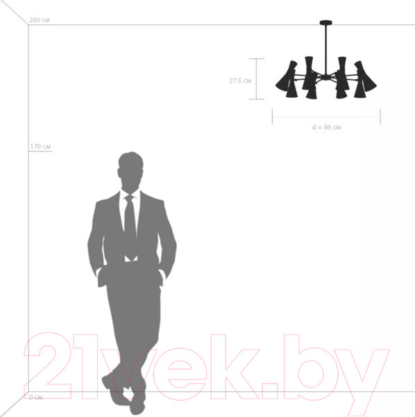 Изображение товара Люстра Lightstar Dumo 816087