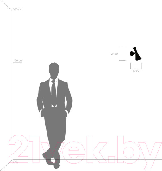 Изображение товара Бра Lightstar Dumo 816611