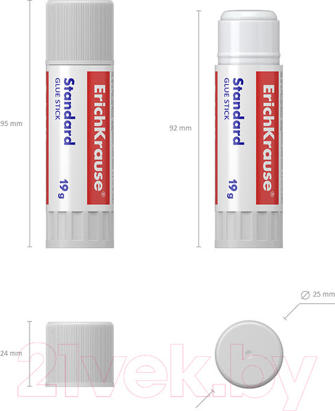 Изображение товара Клей-карандаш Erich Krause Standard / 48032