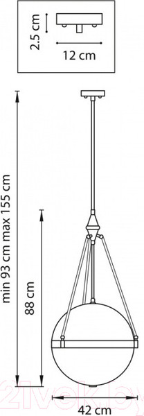 Изображение товара Потолочный светильник Lightstar Modena 816047