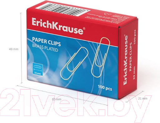 Изображение товара Скрепки Erich Krause 24868