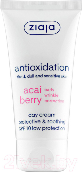 Изображение товара Крем для лица Ziaja Acai Berry дневной для лица SPF10 (50мл)