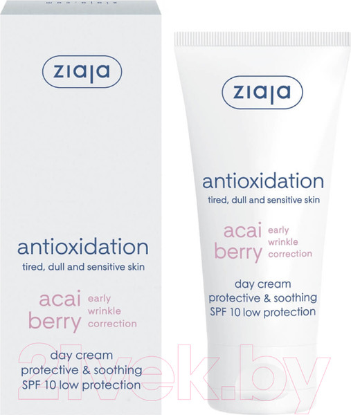 Изображение товара Крем для лица Ziaja Acai Berry дневной для лица SPF10 (50мл)
