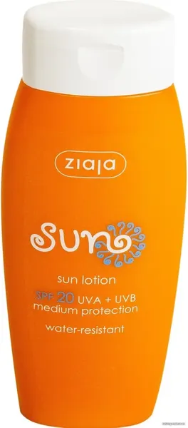 Изображение товара Лосьон солнцезащитный Ziaja Sun SPF20 (150мл)