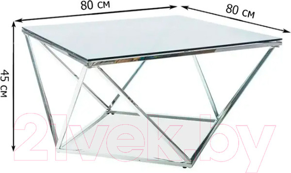 Изображение товара Журнальный столик Signal Silver A (хром)