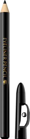 Изображение товара Карандаш для глаз Eveline Cosmetics Eyeliner Pencil контурный с точилкой (2г, черный)