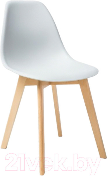 Изображение товара Стул Signal Moris (светло-серый/бук)