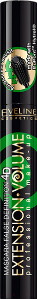 Изображение товара Тушь для ресниц Eveline Cosmetics Professional Make-UP Extension Volume экстремальная дл. и изгиб (10мл)