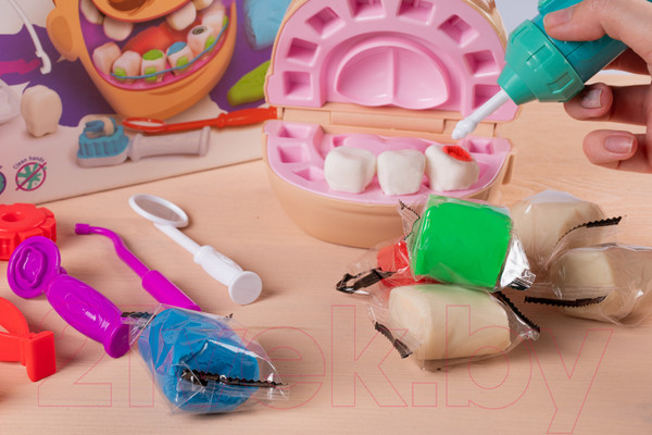 Изображение товара Набор для лепки Genio Kids Доктор Зуб / TA1041