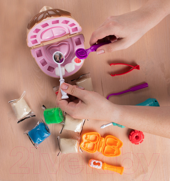 Изображение товара Набор для лепки Genio Kids Доктор Зуб / TA1041